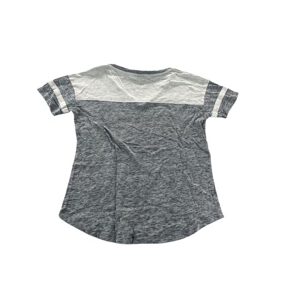 No Boundaries Girls Gray Leopard Heart Short Sleeve Tee Junior's Medium 7-9 - Picture 2 of 6